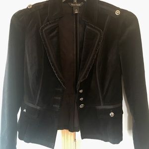 Women’s Black Velvet Jacket